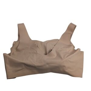 HONEYLOVE Bra Bralette Women's Size 1X Tank Beige Tan Pullover Casual Wireless